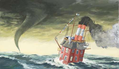 A James Schaeffing concept design from Mary Poppins | Bonhams