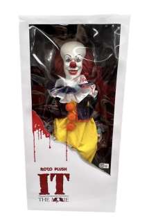 Lot 164 - It (1990) - Tim Curry Signed Pennywise Mezco Roto Plush Doll (Beckett)
