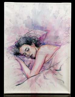 MARVEL‘S JESSICA JONES (TV SERIES) - Lot 162 - Oscar Arocho‘s Painting of Jessica Jones Sleeping