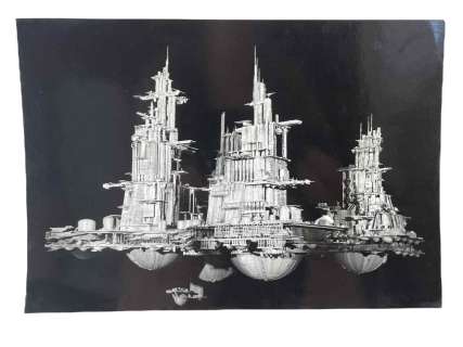 Lot 19 - Alien (1979) - Refinery Set Photo (Martin Bower)