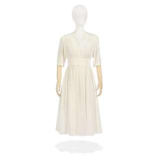 Claire Foy (as the Queen): A silk dress Season 4, Episode 8, ’48:1’ | Bonhams