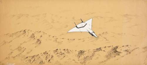 STAR WARS ORIGINAL PRE-PRODUCTION FULL-COLOR ILLUSTRATION BY COLIN CANTWELL | Julien’s