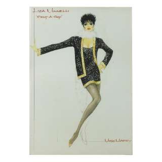 Moss Mabry (1918-2006): Costume Sketch for Liza Minelli in Rent-a-Cop, Kings Road Entertainment, 1987, | Bonhams