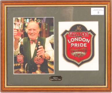 ONLY FOOLS & HORSES - ORIGINAL AUTOGRAPHED PROP BEER MAT | Auctioneum Ltd