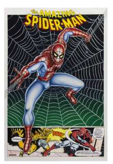 "Spider-Man" Original Poster Painting. | Van Eaton Galleries