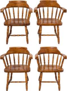 Group of Four Captain Chairs from Cheers (NBC TV, 1982-1993).... | Heritage