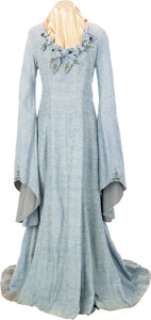 Sansa Stark (Sophie Turner) Japanese Knot Dress from Game of Thrones (HBO® Original 2011-2019, Season 1).