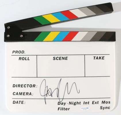 James Mangold Director of Logan, Indiana Jones & the Dial of Destiny, Walk the Line, Ford v Ferrari, & A Complete Unknown (SWAU) Signed Prop Replica Clapperboard | SWAU