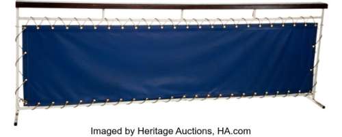 The Love Boat (ABC TV, 1977-1986), Prop Metal and Wood Ship "Guest Arrival" Railing Section.