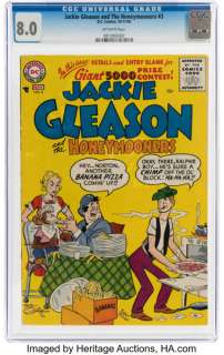 Jackie Gleason and the Honeymooners #3 (DC, 1956) CGC VF 8.0 Off-white pages. | Heritage