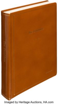 The Outsiders (Zoetrope, 1982), Custom‑Bound Copy of Shooting Script with Inlaid Studio and BTS Photos, Synopsis Sheets, and Additional Publicity Materials. | Heritage