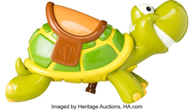 Disneyland® Resort - Disney California Adventure® Park - Jessie’s Critter Carousel Original Park-Used Turtle Attraction Vehicle (The Walt Disney Company, c. 2019 - 2020s). | Heritage