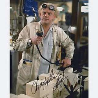 Back To the Future | Back to the Future - Signed by Christopher Lloyd (Doc) | Catawiki