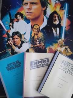Script - George Lucas - The Best parts of the Star Wars Saga - "A new Hope" "The Empire Strikes Back" & "Return of the - 1977 | Catawiki