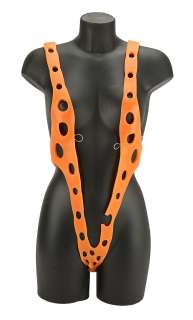 THE FIFTH ELEMENT (1997) - Lot 107 - Leeloo‘s (Milla Jovovich) Orange Suspenders