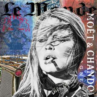 Luc Best - Brigitte Bardot "Le Monde" | Catawiki