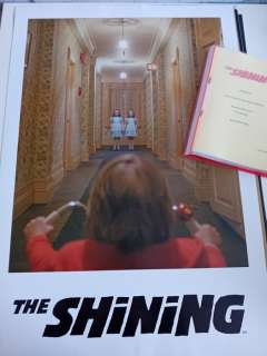 Script - Stanley Kubrick - "The Shining" full screenplay filmscript + Movieposter ( 91.5 x 61 cm) - 2023 | Catawiki