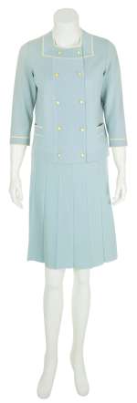 Lot 1161 - January Jones "Betty Francis" 2-piece skirt suit from Mad Men.