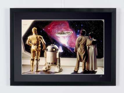 Memories of Star Wars, Star Wars Episode V: the Empire Strikes Back | Star Wars Episode V: The Empire Strikes Back, Memories of Star Wars - Fine Art Photography - Luxury Wooden Framed 70X50 cm - Limited Edition Nr 02 of 35 - Serial ID 17234 - - Original Certificate (COA), Hologram Logo Editor and QR Code | Catawiki