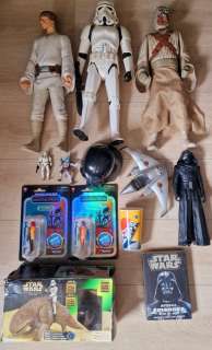 Star Wars Kenner, Hasbro... - Action figure Spécial Star Wars- 3 x figurines 40cm, Dewback vintage, etc. - 1990-2000 - France | Catawiki