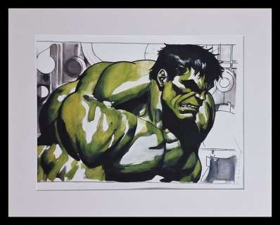 Emma Wildfang - Original Artwork HULK - watercolor edition | Catawiki