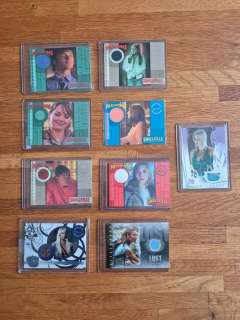 Lost - Charmed - Smallville - Superman - Lot of 9 - Pieceworks - Premium trading cards - Card, Trading card