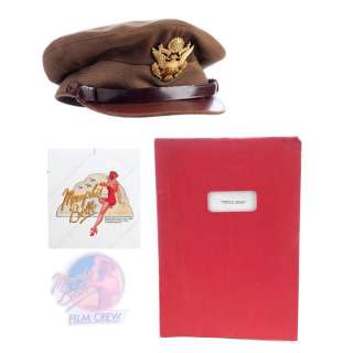 Memphis Belle (1990) - Lot 968 - Capt. Dennis Dearborn‘s (Matthew Modine) Hat with Script and Stickers