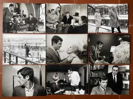 Jean-Paul Belmondo - Jean Seberg - Echappement Libre (1964) 9 photos | Catawiki