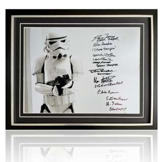 Star Wars - Stormtrooper - Signed By 8 Performers | Catawiki