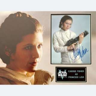Star Wars - Signed by Carrie Fisher (+) (Princess Leia) | Catawiki