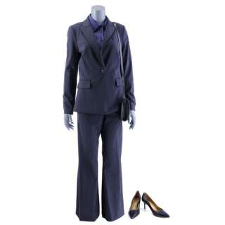 Better Call Saul - Lot 246 - Kim Wexler (Rhea Seehorn) Black and Blue Pinstripe Suit