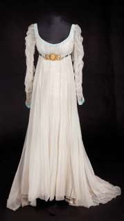 Lot 343 - Merle Oberon lamé gown from Desirée