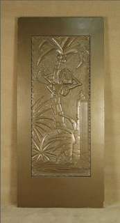 "The Mask" 1994 with "Jim Carrey" Large Gold 10’ Foot Coco Bongo Door - used as a Movie Prop | 20th Century Props