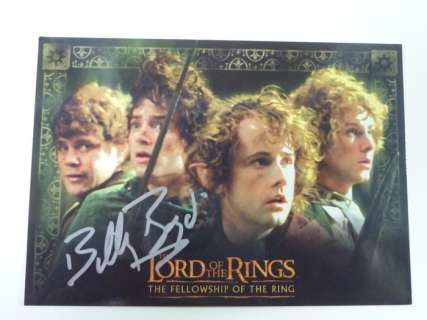 Lord of the Rings, Billy Boyd as Pippin, signed