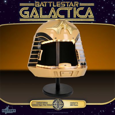Battlestar Galactica | Colonial Viper Pilot Helmet Limited Edition Prop Replica | Factory Entertainment