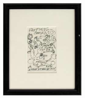 Lot 661 - Big Daddy Roth Rat Fink Comix #5 Cover Concept Art.