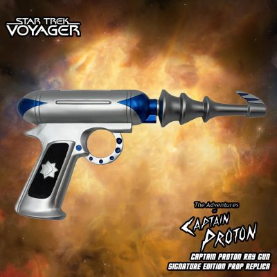 Star Trek | Captain Proton Ray Gun - Robert Duncan McNeill Signature Edition Prop Replica | Factory Entertainment