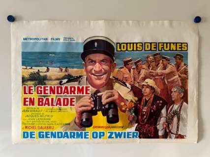 Louis de Funes - French cinema - Lot of 8 original filmposters | Catawiki