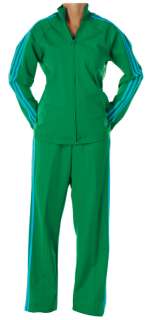Lot 32 - Sue Sylvester (played by Jane Lynch) green & powder blue track suit.