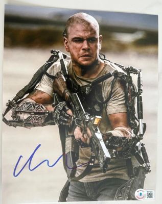 Elysium - Matt Damon - With coa BAS - Beckett | Catawiki