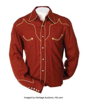 Jeff Bridges "Charles Howard" western shirt from Seabiscuit. ...