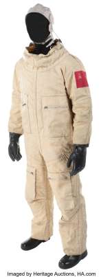 Soviet space suit from The Six Million Dollar Man....