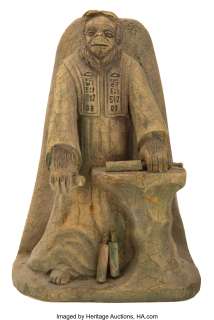 "Lawgiver" desk statue from "Dr. Zaius‘" office in Planet of the Apes....