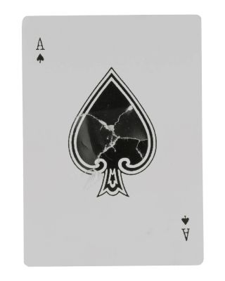 "The Quick and the Dead" (1995) Ace Hanlon’s (Lance Henriksen) Playing Card | Planet Hollywood Vault
