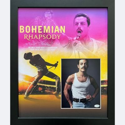 Bohemian Rhapsody - Signed by Rami Malek (Freddie Mercury) | Catawiki