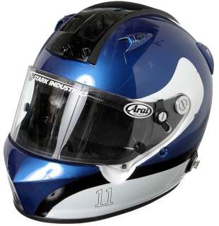 Iron Man 2 Hero Tony Stark Racing Helmet | Propworx