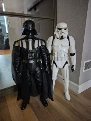Star Wars - Darth vader and first order stormtrooper 80cm 31inch - jakks pacific - BigFig - 2014 - Jakks Pacific | Catawiki