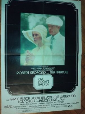 ROBERT REDFORD MIA FARROW - THE GREAT GATSBY - 1970s