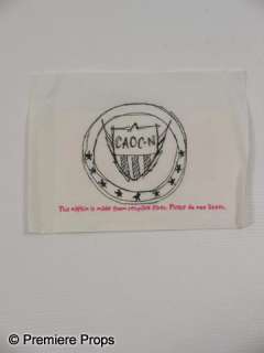 Lot 672 - SOURCE CODE - Colter (Jake Gyllenhaal) Prop Napkin/Patch