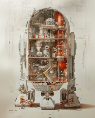 I_KONIQ - Inside R2D2 building secret | Catawiki